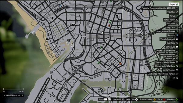 Grand Theft Auto 5 (GTA 5) – Half Pipe Location ...