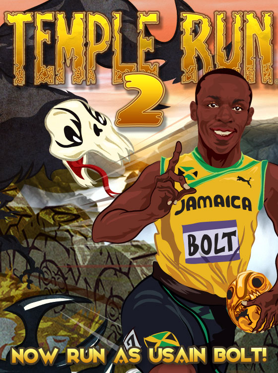 Temple Run 2 1.9 (Unlimited Gold Coins Gems) Usain Bolt Unlocked