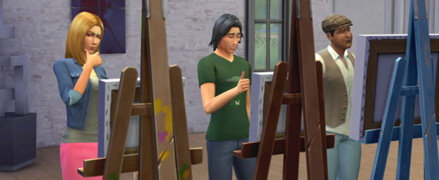 The Sims 4 Painting for Money