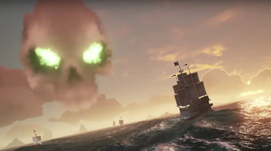 Skeleton Forts in Sea of Thieves